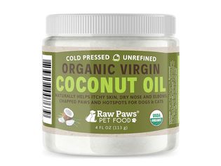 Raw Paws Virgin Organic Coconut Oil for Dogs and Cats