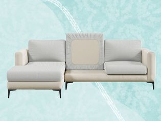Nolah Interior Magic Sofa Cover on a blue background